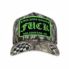 Load image into Gallery viewer, FUCK LA TREE CAMO PAINT HAT - GREEN
