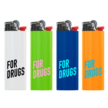 Load image into Gallery viewer, "FOR DRUGS" LIGHTER - 4 PACK [B]
